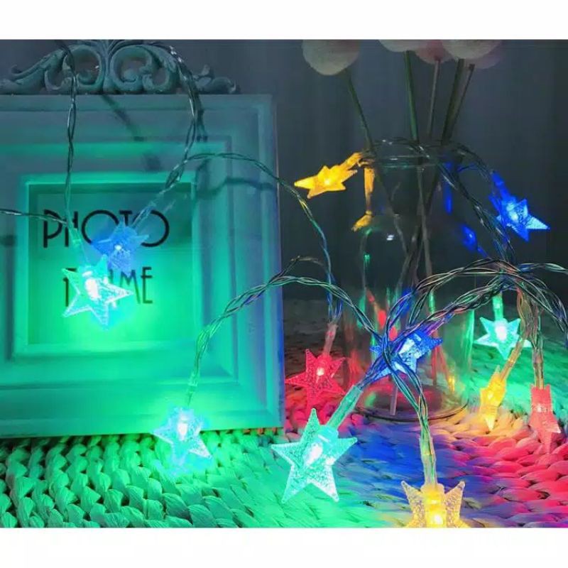 Lampu led bintang-lampu hias 50led