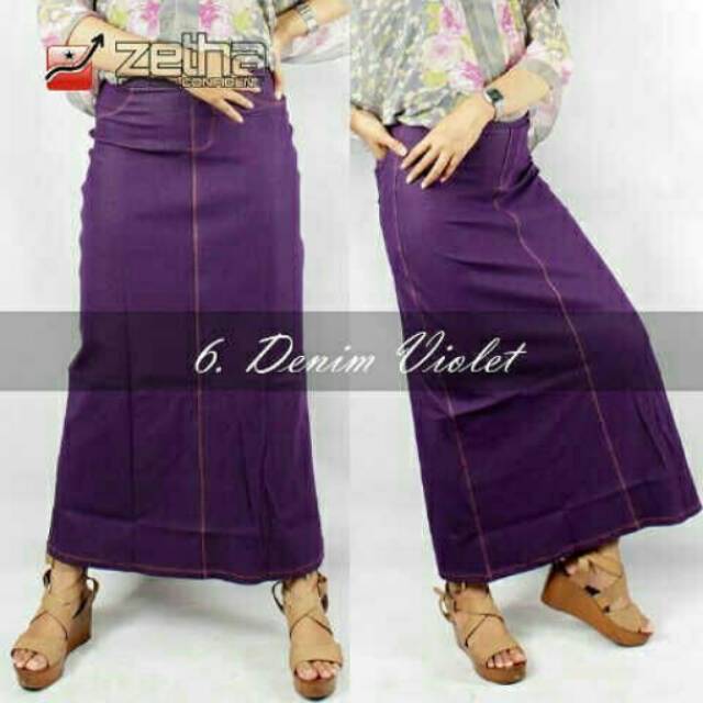 Rok Zetha Denim Violet