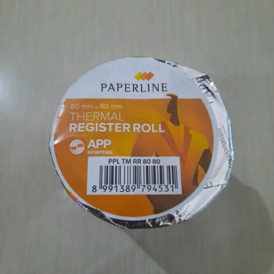 

Kertas thermal paperline 80 x 80