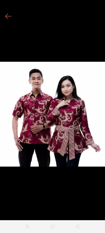 Maura Couple - Sania Ruffle Batik Couple Ori Ndoro Jowi Dnt Garansi Termurah  Shopee -shopashop