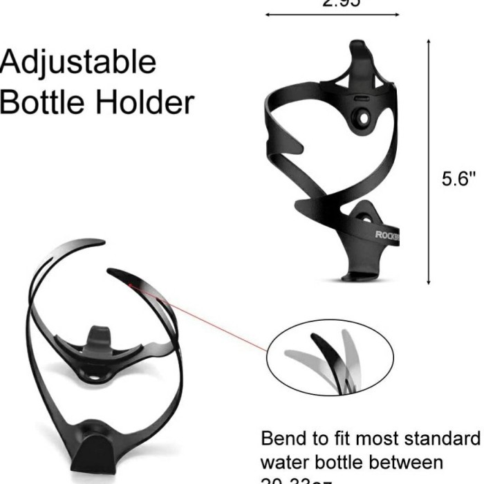 REAL Holder Tempat Botol Minum Sepeda Aluminium bicycle bottle cage