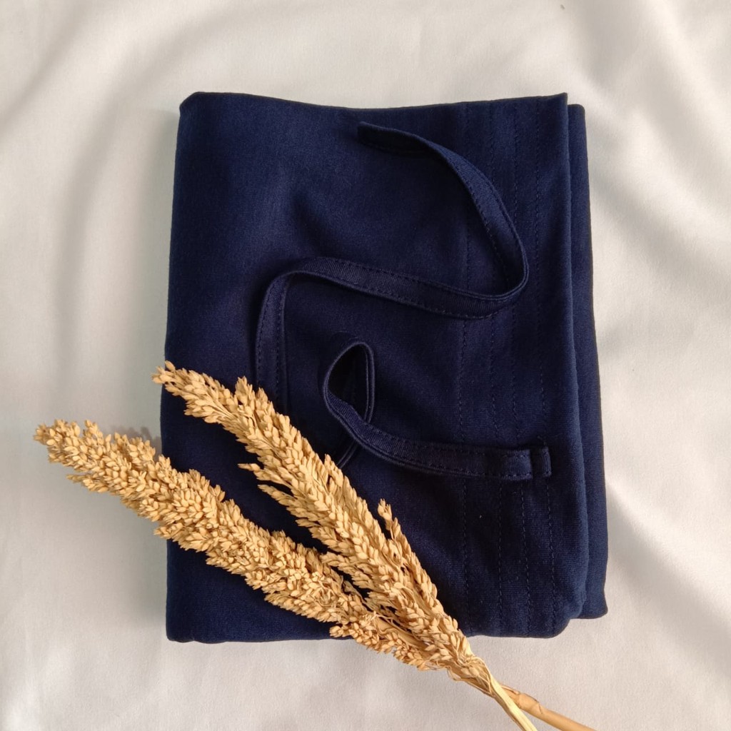 TERLARISSS!!!HIJAB DEWASA MUSLIMAH/BERGO MARYAM TALI-BERGO AISYAH BAHAN KAOS TC PREMIUM-BEST SELLER-Navy