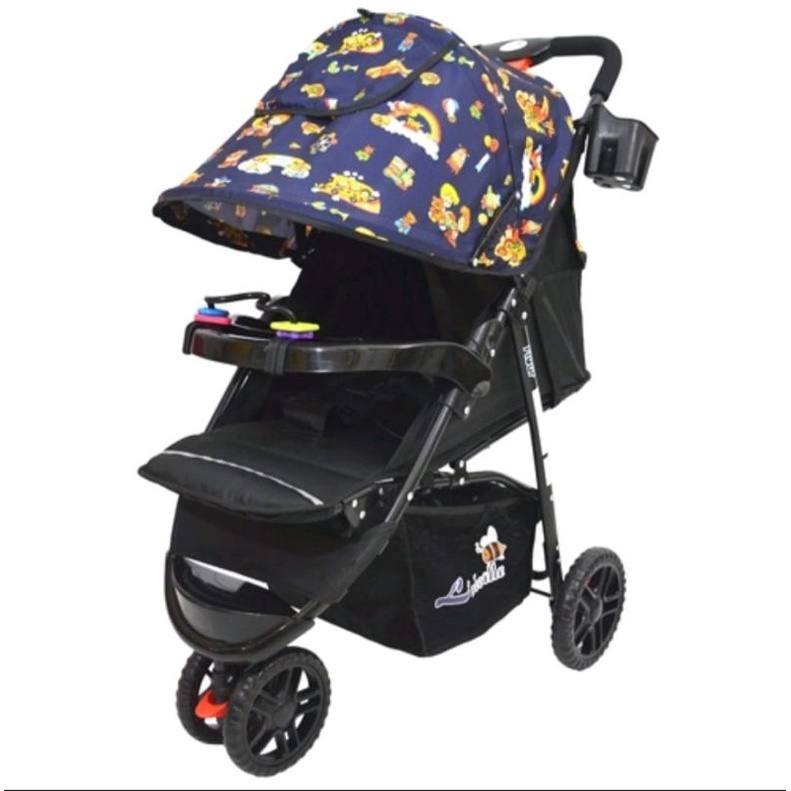 Labeille stroller flour A-503N / kereta dorong bayi roda 3