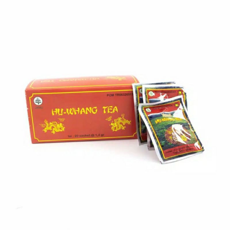 

HU WANG TEA - Teh Herbal 20 Sachet Membantu Memperlancar Pencernaan