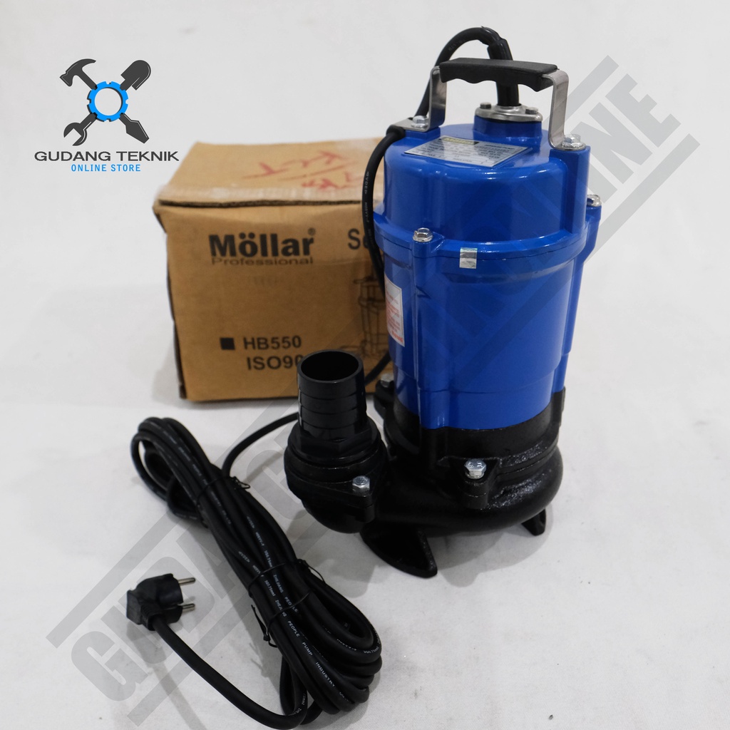 Pompa Celup Air Kotor MOLLAR MLR-HB550 / Sawage Pump MLR HB550 Mollar