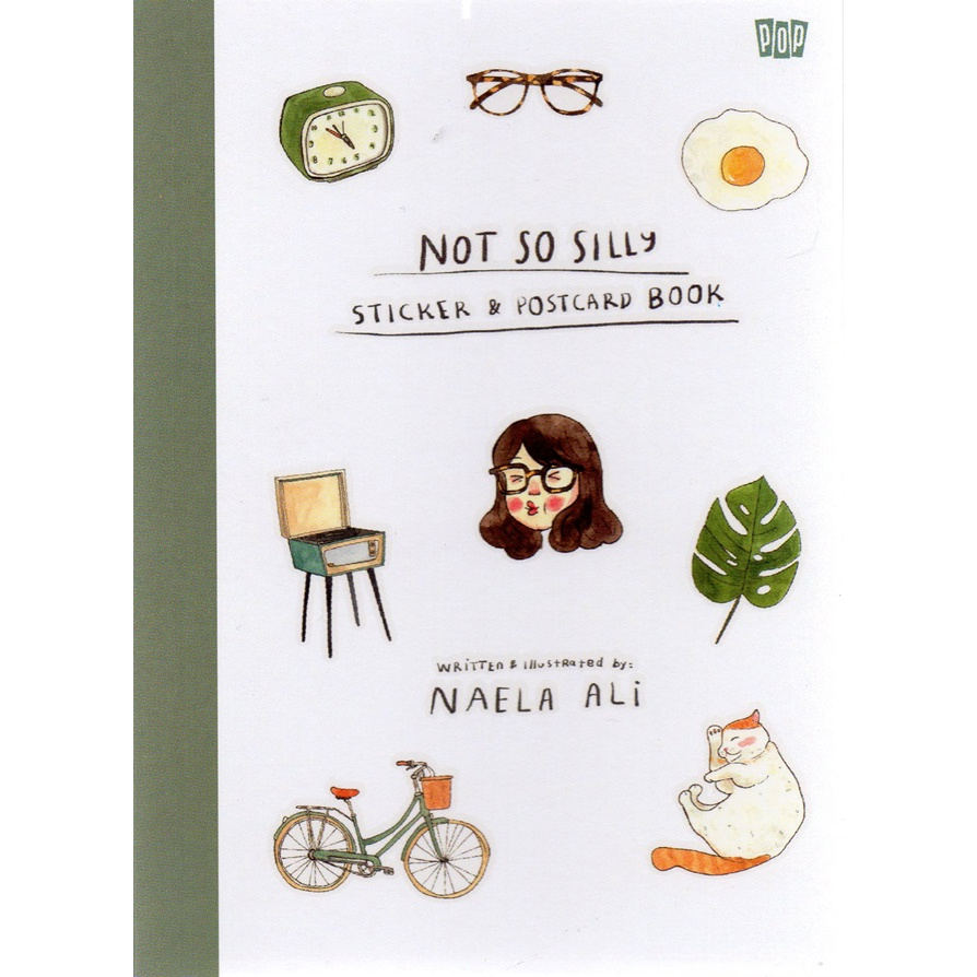 

not so silly sticker & postcard book