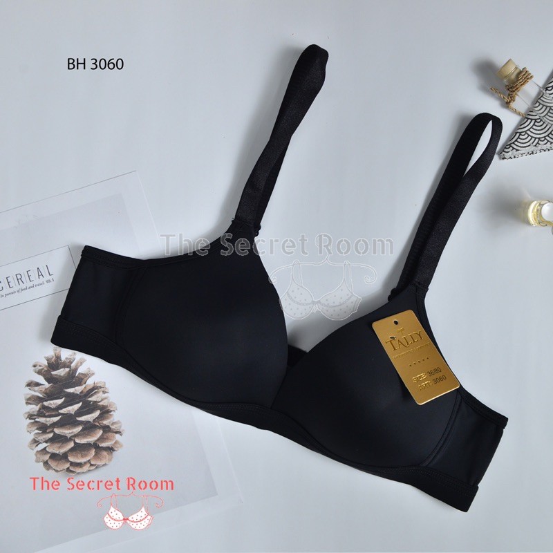 TALLY BRA BH 3060 I CUP B | TANPA KAWAT I BUSA TIPIS I SIZE 36-40