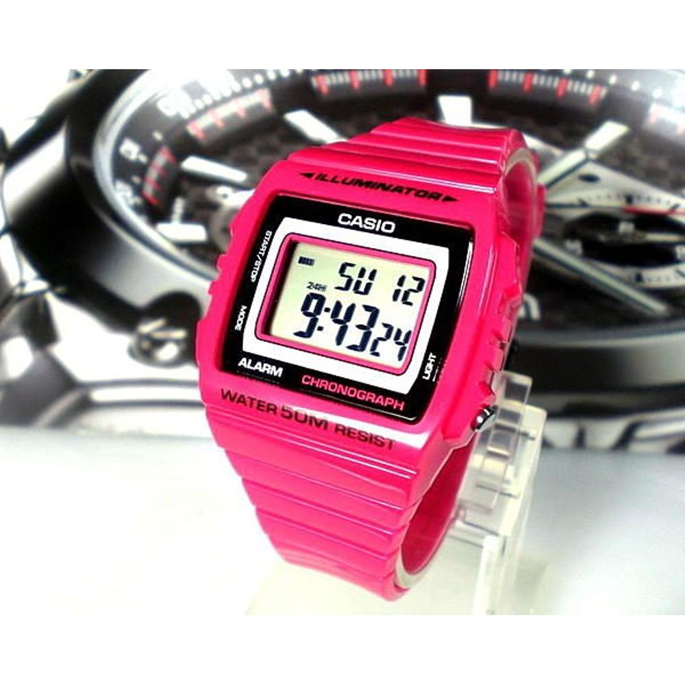 Jam Tangan Casio Original Pria W 215H 4A