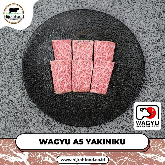 

Japanese Wagyu A5 Nishiawa Beef Yakiniku Cut | Daging Sapi Grade A5 D6Mmf4Cr4J