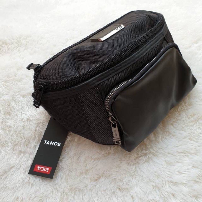 waistbag Tumi Mirror Quality waist bag pria branded tas selempang pria import