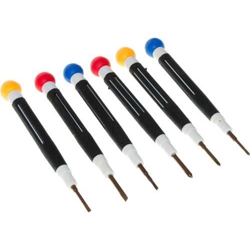 Obeng Set 6 in 1 Huijiaqi 6pcs Screwdriver Plus Minus Reparasi Tools 8932B