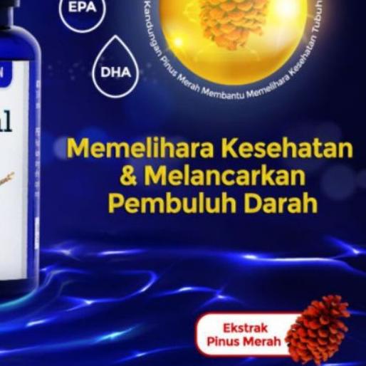 Merial Red Pine Korea - 30 Kapsul / Atasi Hipertensi / Turunkan Kolesterol
