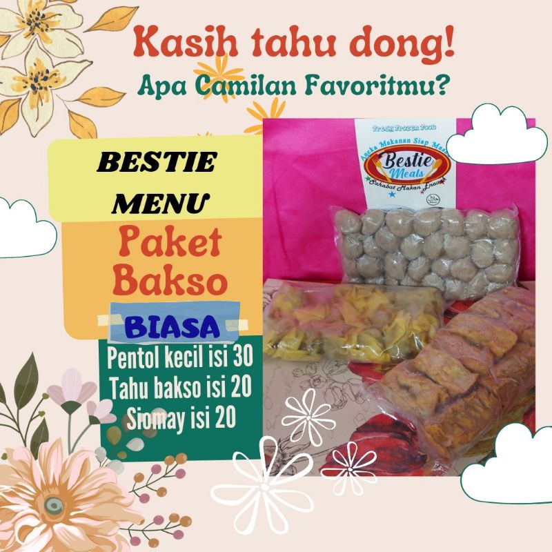 

PAKET BAKSO SIAP MASAK MURAH BANYAK ENAK PUAS UNTUK PAKET KELUARGA