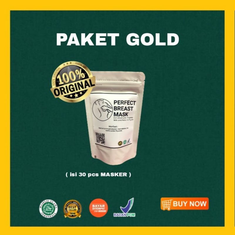 PERPECT BREAST MASK ORIGINAL PAKET GOLD
