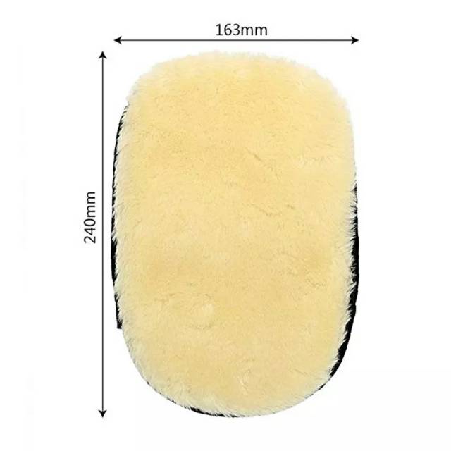 Nuansa - Sarung Tangan Cuci Mobil Cuci Pad Wool Glove Car Wash Microfiber