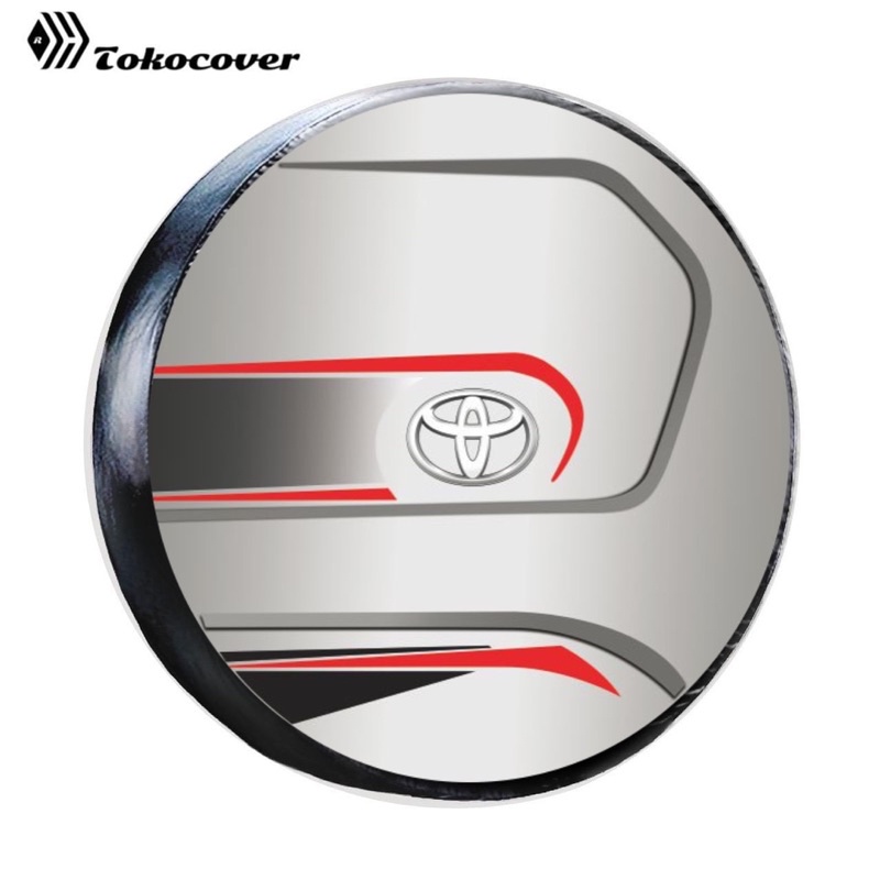 Cover Ban Serep Rush Sarung Ban Rush Toyota Tutup Ban belakang