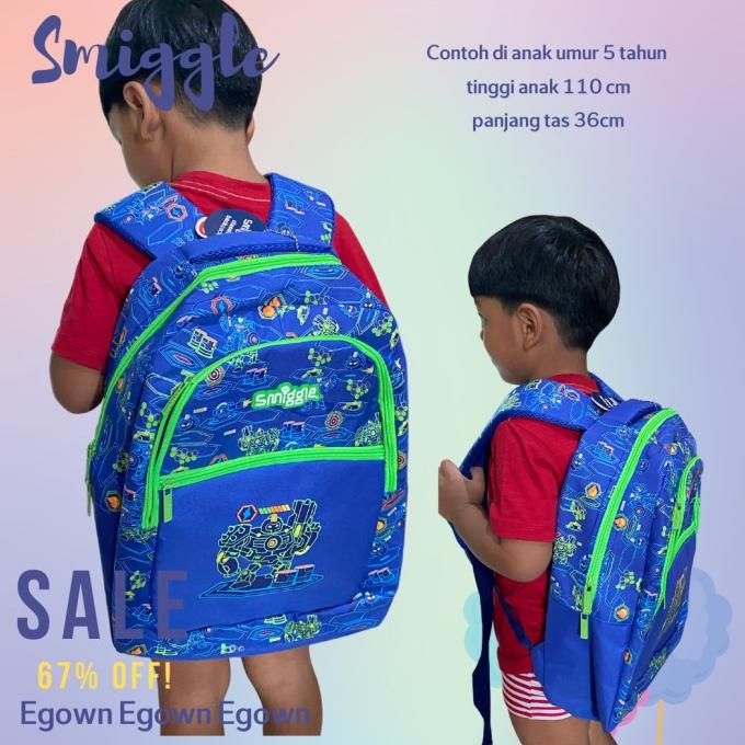 PROMO Kado Anak Original Smiggle Backpack minion/TAS ANAK PEREMPUAN/TAS ANAK LAKI LAKI/TAS ANAK SEOL