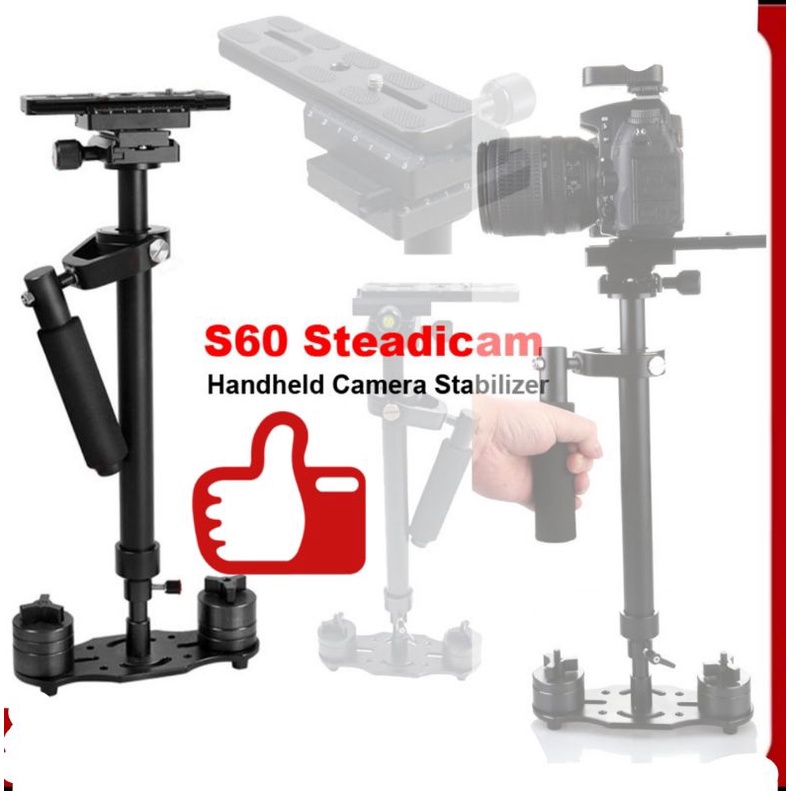 Steadycam kamera - stabilizer kamera - DSLR - action cam Stabiliser Stabilizer Steadycam Pro for Camcorder DSLR - TaffStudio S40