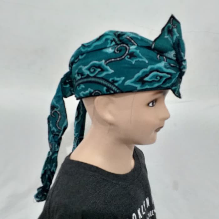 Topi Blankon Blangkon Balita Anak Khas Jawa Motif Corak Batik Tertutup