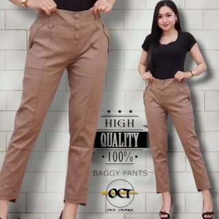 tan baggy pants womens