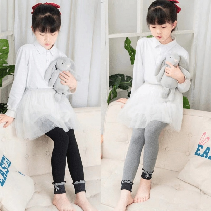 [ Premium+ ] - New Korea Style 2022 series - Eunah - Legging Anak Kualitas Import Gaya Korean 4 -10 Tahun - Leging Anak Perempuan kualitas Impor Lejing Whole Plum Celana Panjang Laging Anak Perempuan