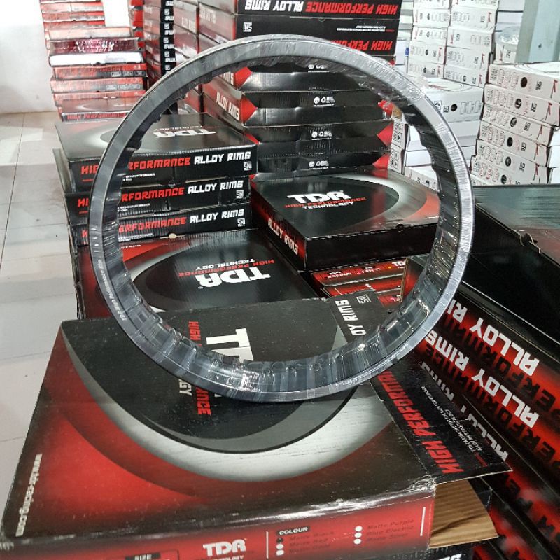 VELG TDR WX SHAPE BLACK 185 / 215 / 250 - 17 ( 36 HOLES ) ORIGINAL