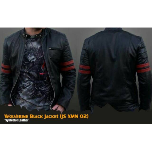 Wolverine Black Jacket (JS XMN 02 )