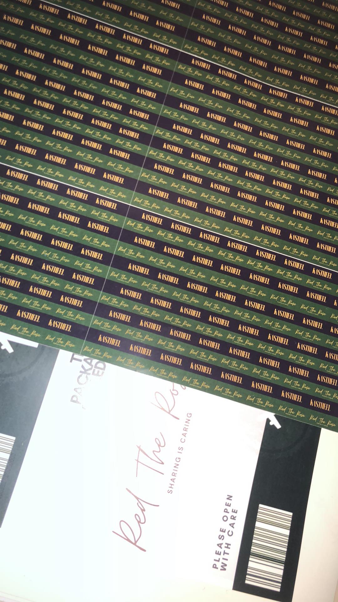 Print Stiker Label Kemasan Bahan Stiker Vinyl, Transparan A3 Plus Cutting