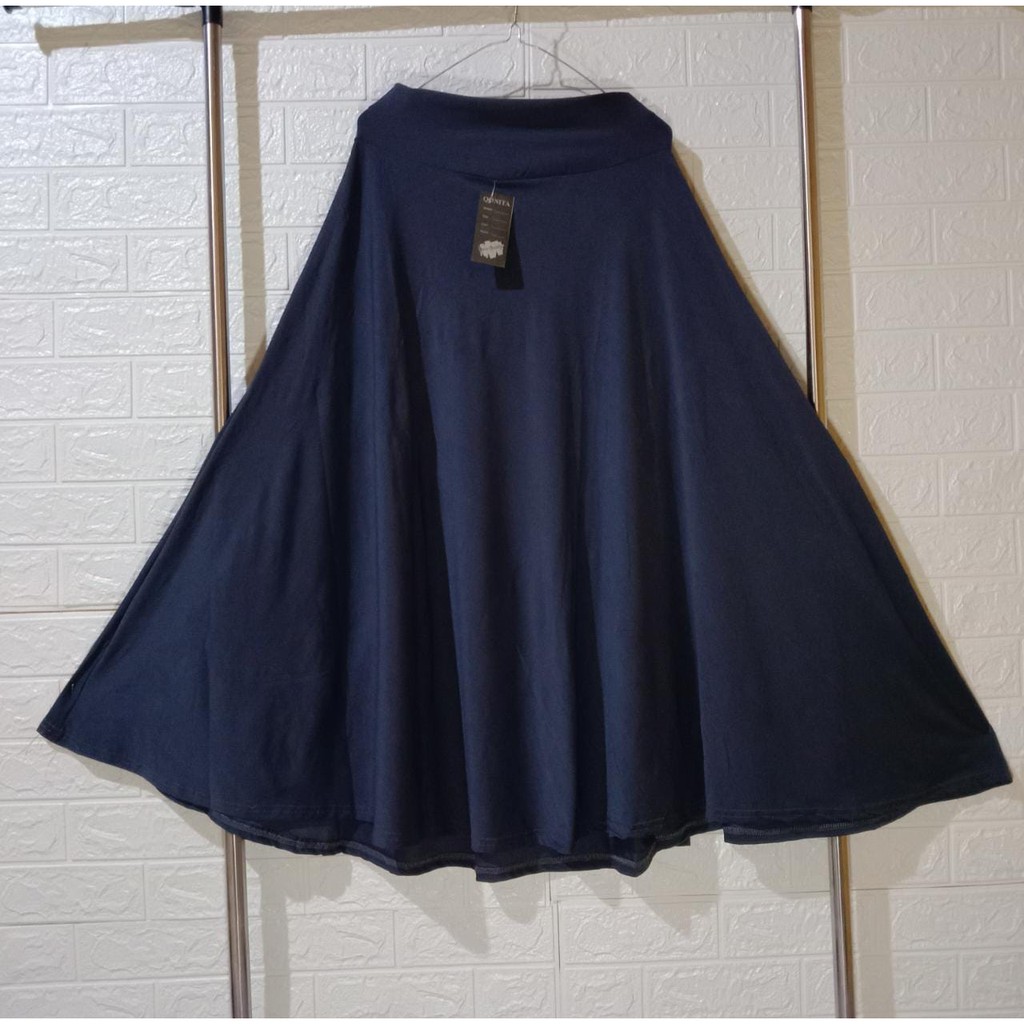 Fashion Wanita Rok Joda Jersey Mayung (Premium) // Jumbo Rok Wanita // Rok Wanita Model Terbaru-abu tua