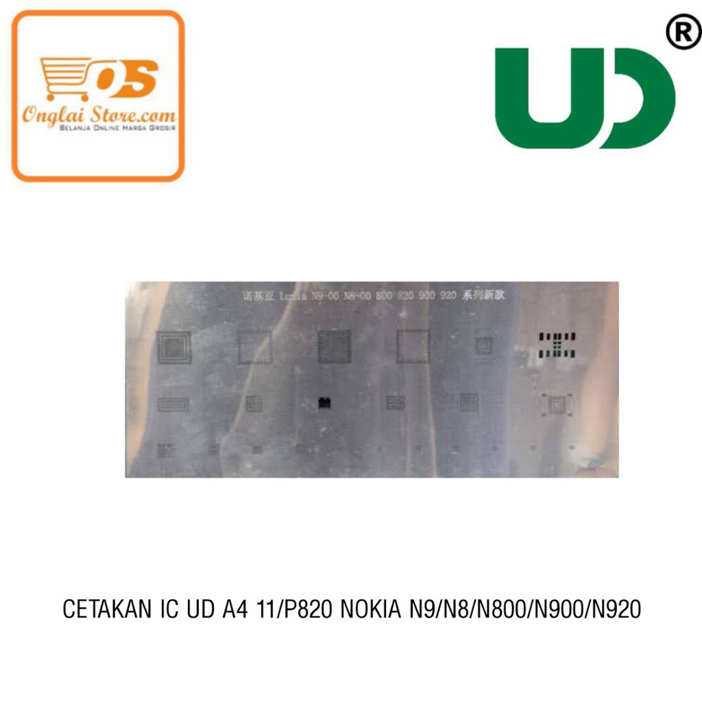 CETAKAN IC UD A411/P820 NOKIA N9/N8/N800/N900/N920