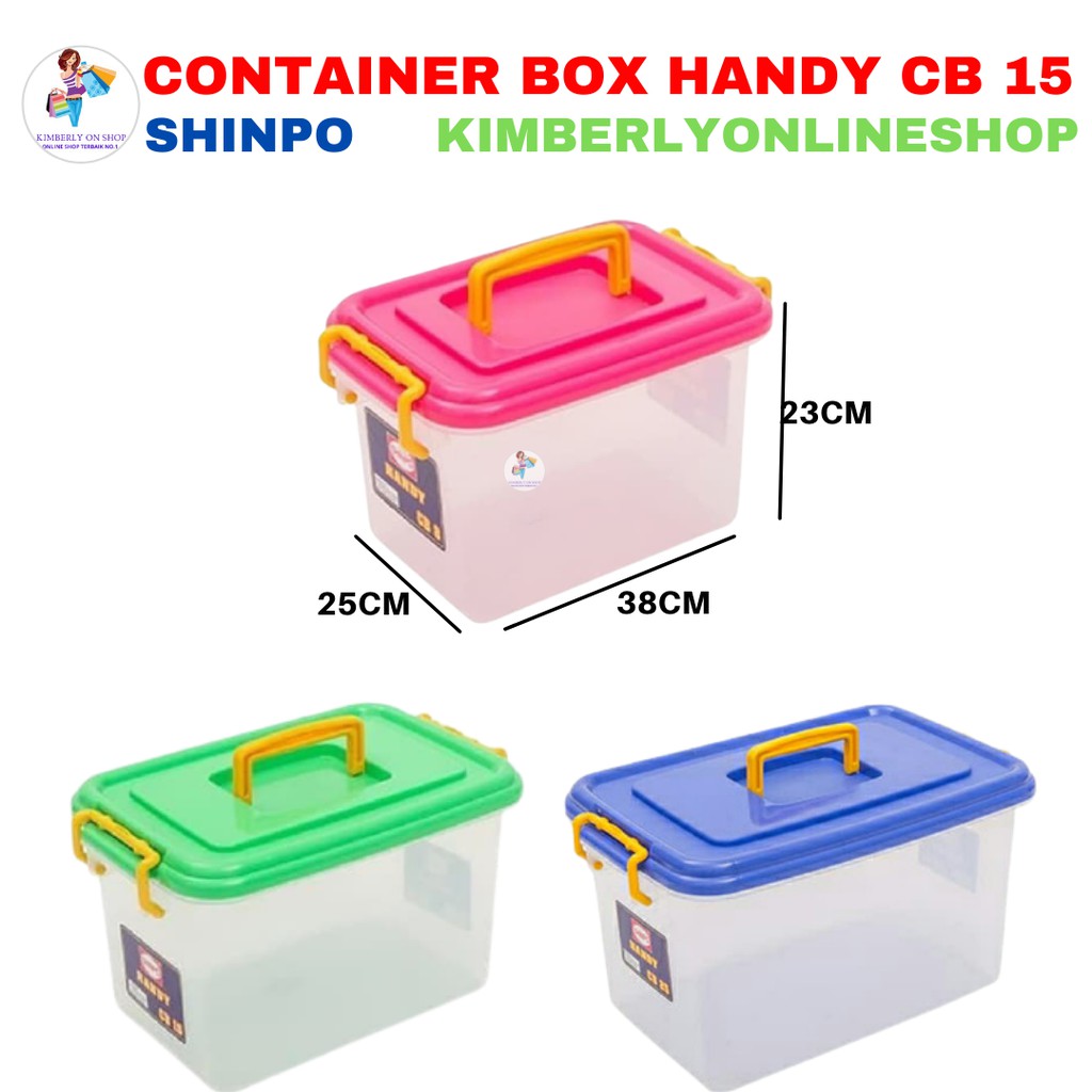 Box plastik menyimpan serbaguna ( container box ) CB15