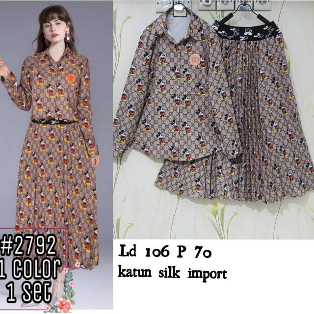 SET ROK GUCCI MICKEY IMPORT