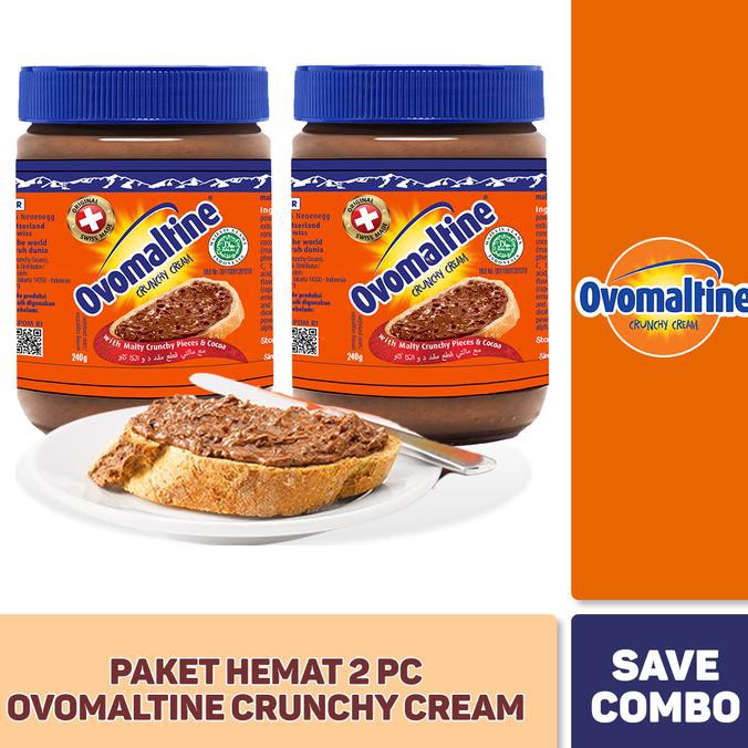 

MURAH promo Ovomaltine Crunchy Cream 240g (2 pcs) sale sale