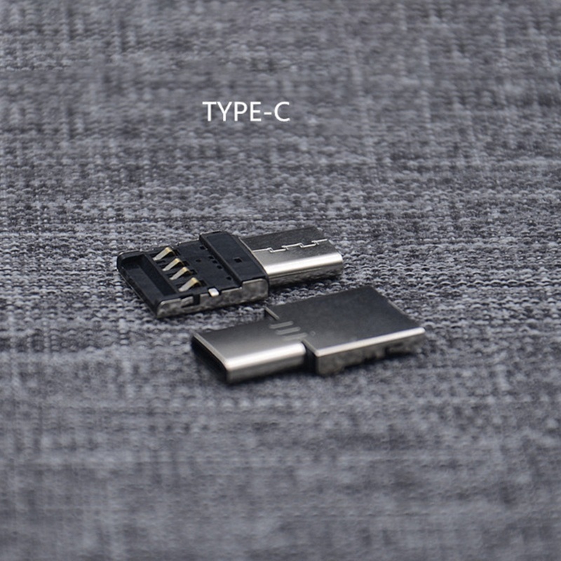 Vivi Adapter OTG Usb 2.0 Ke Tipe-C / Micro Usb Bahan Metal