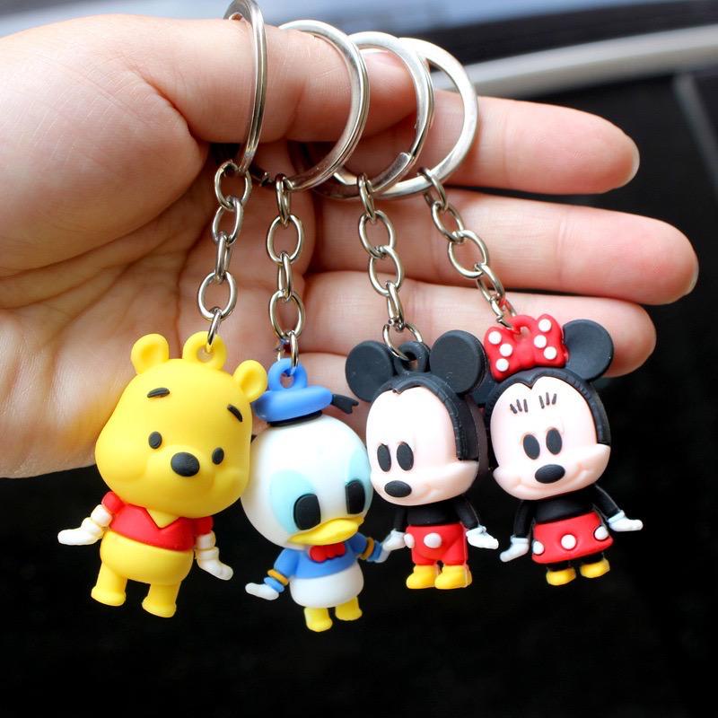 G022 | GANTUNGAN KUNCI DISNEY MICKEY MOUSE / MINNIE MOUSE / WINNIE THE POOH / STITCH / DONALD DUCK IMPORT