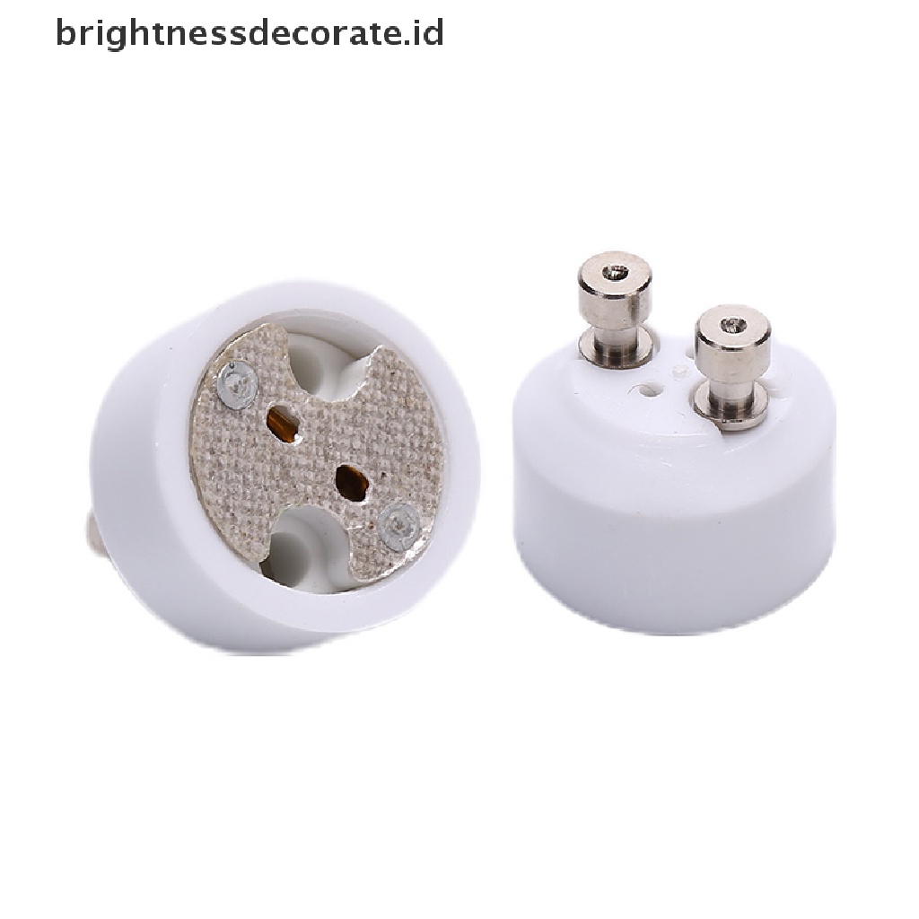 [birth] GU10 To MR16 Socket Base Halogen Light Bulb Lamp Adapter Converter Lamp Holder [ID]