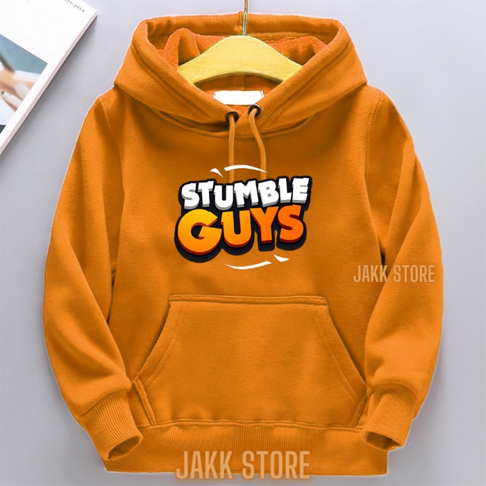 Sweater Hoodie Anak Perempuan Laki Laki STUMBLE GUYS Kekinian/Switer Hodie Anak Cewek Umur 3-15 Tahun