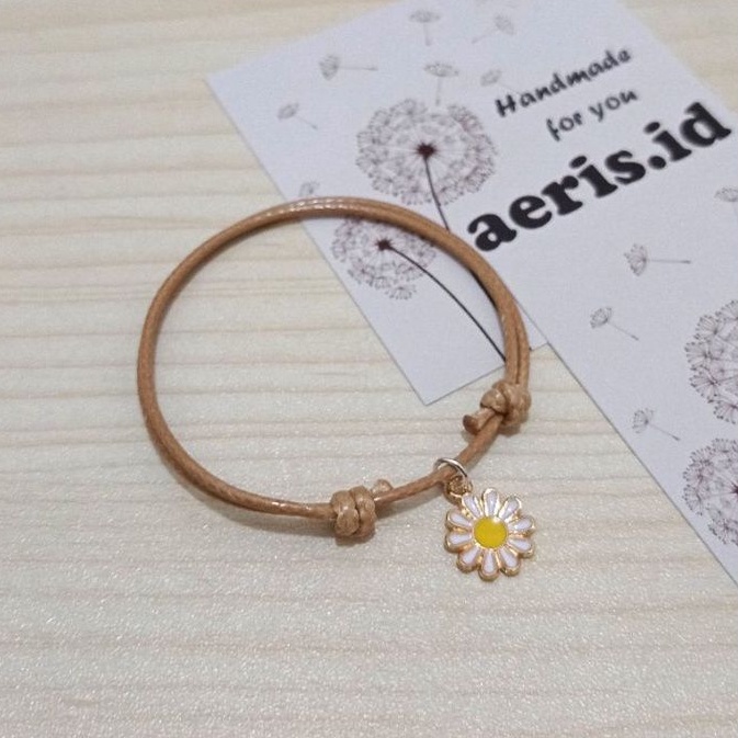 Gelang Charm Flower Daisy