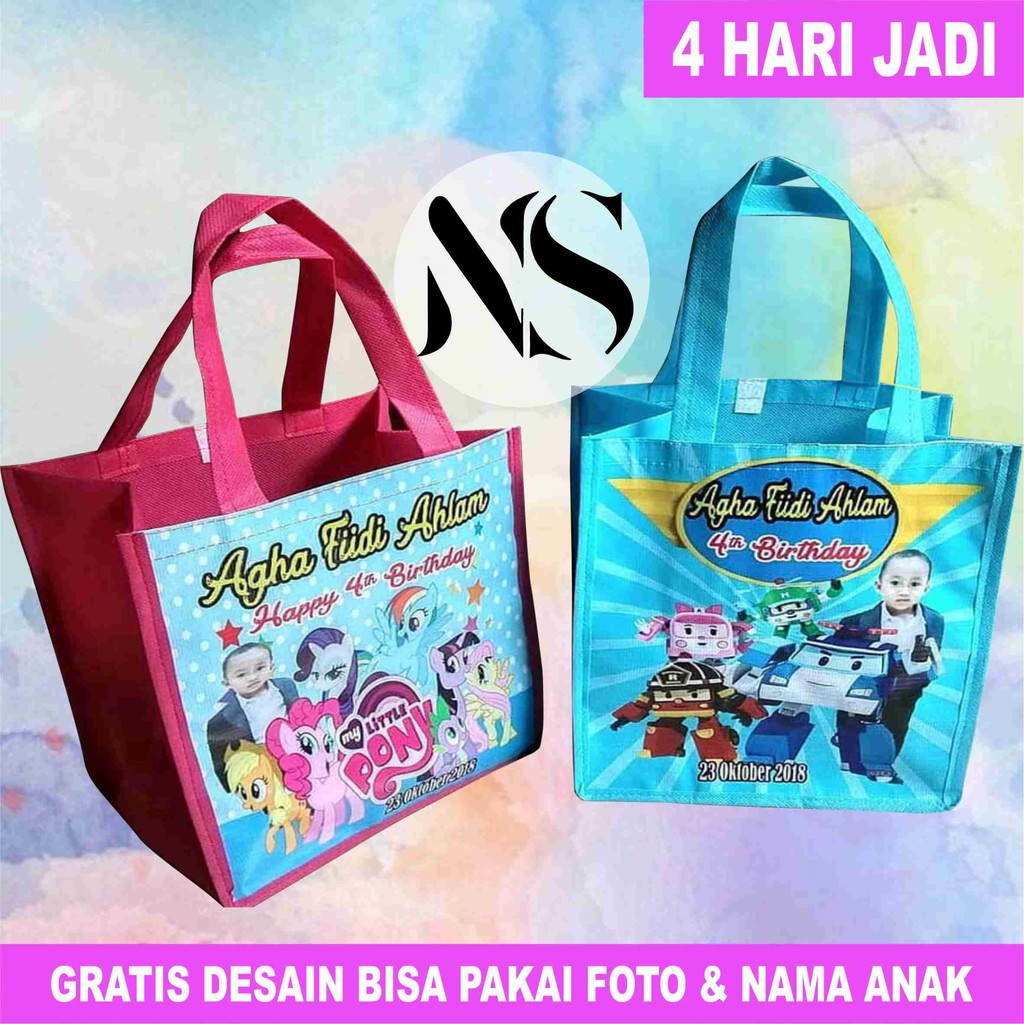 Jual Tas Ulang Tahun Anak Custom Murah | Shopee Indonesia