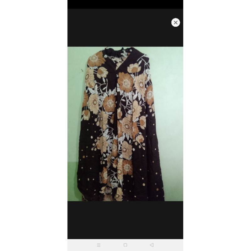COD MUKENA BALI BATIK MOTIF BUNGA /MUKENA BALI DEWASA