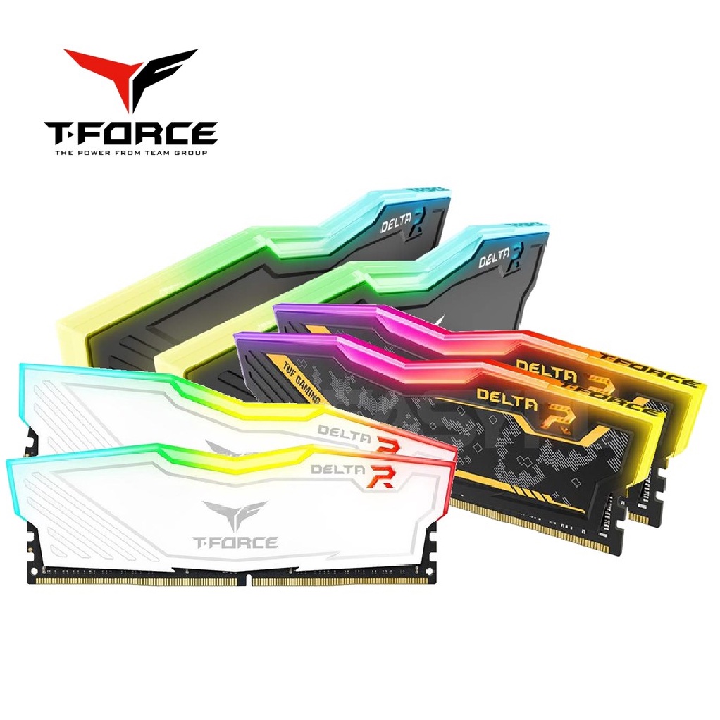 TEAM T-Force Delta RGB (2X8) PC-3200 16GB DDR4 kit 3200MHz