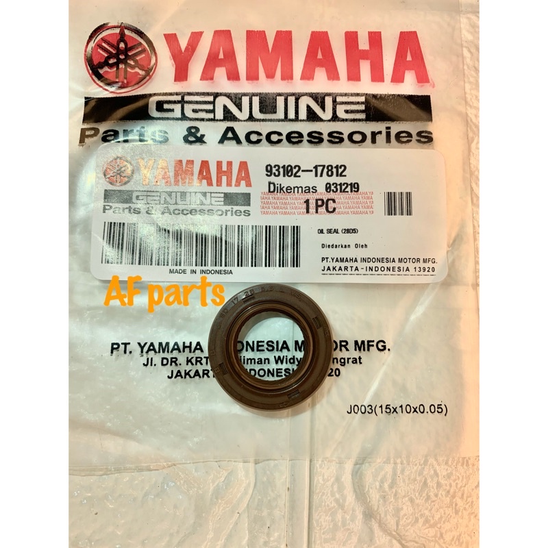 Seal Sil AS Pully Puli Gardan Mio Lama Mio Sporty Smile Soul Karbu Fino