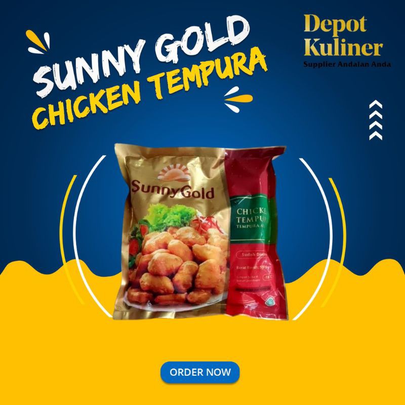 SUNNY GOLD Chicken Tempura Nugget 500GR