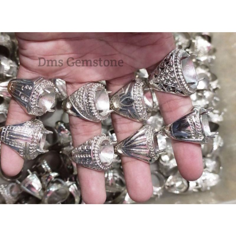 Ring Alpaka Super | Mban Alpaka Mban Batu Akik