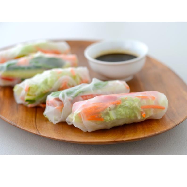

Ready stock NNNEL 250gr Kulit Lumpia / Vietnam Rice Paper diameter 22 cm - BPOM - BIRU - isi ± 30 le