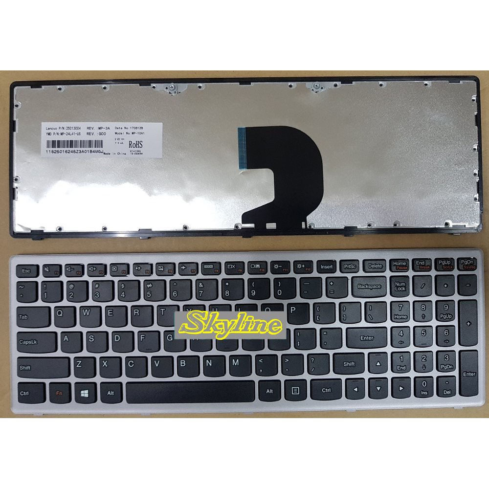 Keyboard Laptop Lenovo Ideapad P500 Z500 Z500a Z500g Numerik
