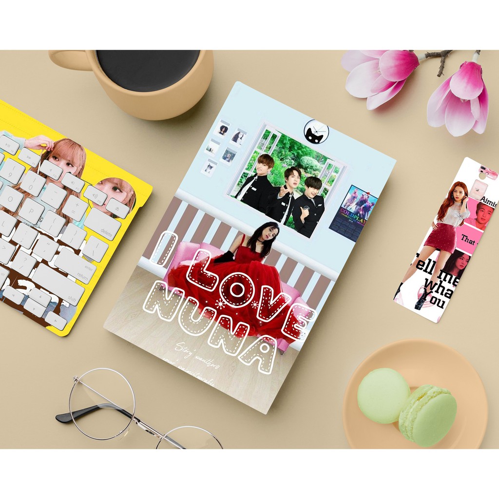

I LOVE NUNA BUKU TULIS DIARY Aesthetic Hard Cover Buku Catatan SEKOLAH / Agenda / KPOP KOREA LUCU