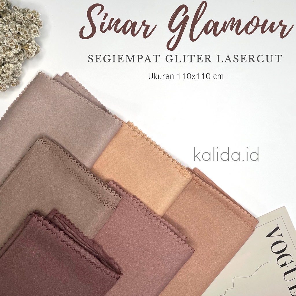 SINAR GLAMOUR/SEGIEMPAT GLITER LASERCUT