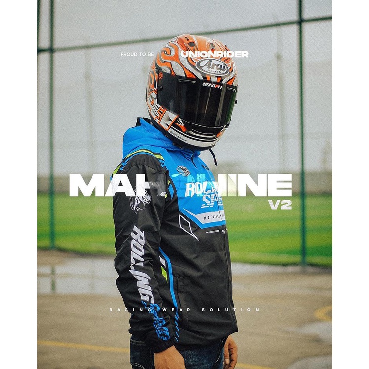 JAKET RACING PARASUT DESAIN FREE NAMA DLL