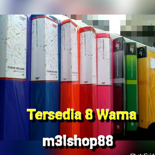 

Harga Spesial Clear holder/dokumen keeper isi 60 pocket folio (f4). Merk folder one - Biru Gratis